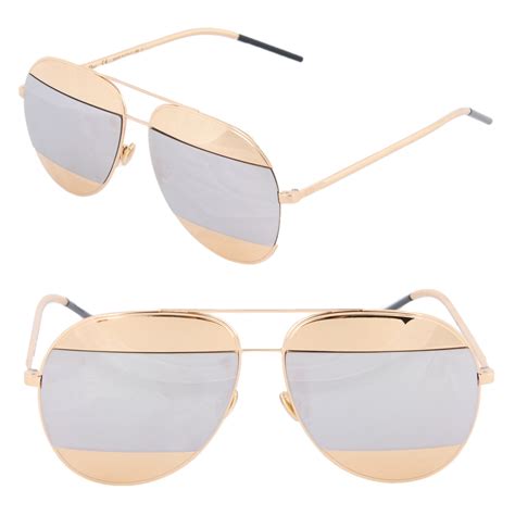 dior aviator split